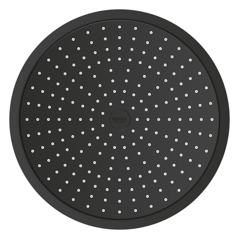 GROHE Rainshower Cosmopolitan 310 douche de tête - 31cm - bras mural 38cm - phantom black (noir) SW1477596