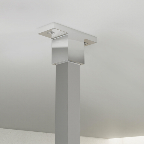 Fortifura Galeria Barre de renfort plafond 125cm pour douche à l'italienne - chrome SW804541