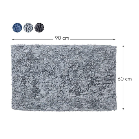 Sealskin Misto Badmat Katoen 60x90 cm Grijs SW71615