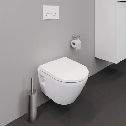 Duravit D-neo Wandcloset - diepspoel - rimless - 37x48x40cm - glans wit SW640515