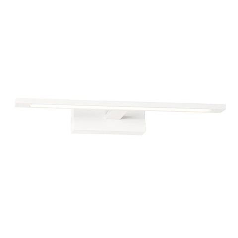 QAZQA Jerre wandlamp - 41.5x13.5x5.5cm - incl. LED - IP44 - mat wit SW1187242