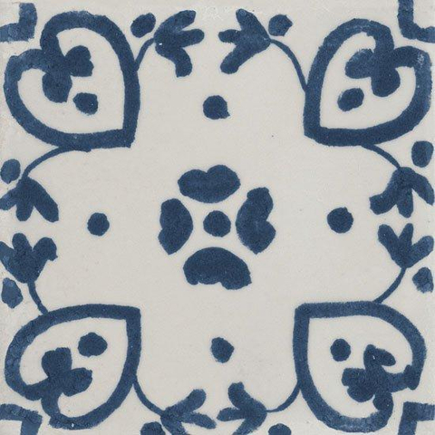 Ceralto Ricordo Marmo Vloertegel - 15x15cm - 10mm - glans - BLU SW1591605