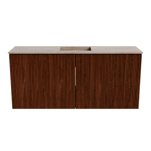 Mondiaz JOYA-DLUX 90cm toiletmeubel - kleur Ruby - Wastafel FAYE positie Midden 1 kraangat kleur Saba. SW1425594