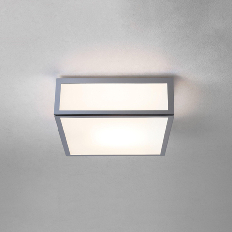 Astro Mashiko 200 Plafondlamp 20x20x7.85cm IP44 fitting E27 chroom SW75616