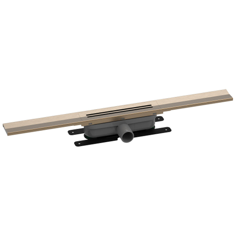 Easy drain R-line Clean Color caniveau de douche 70cm bronze brossé SW894141