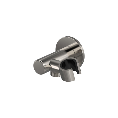 Hotbath Cobber Regendoucheset - inbouwkraan - thermostatisch - 20cm hoofddouche - handdouche - geborsteld nikkel (RVS) SW1437747