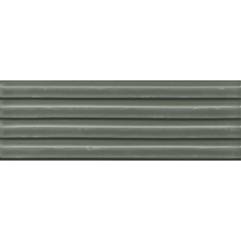 ÉCHANTILLON Terravito Ornato Mur en céramique - 10x30,5cm - 8,6mm - Vert SW1412163