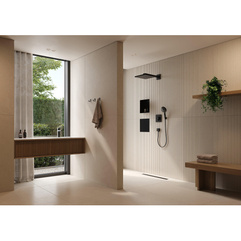 Easy Drain Pureflow Caniveau de douche - 80cm - dryphon - noir mat SW1412242