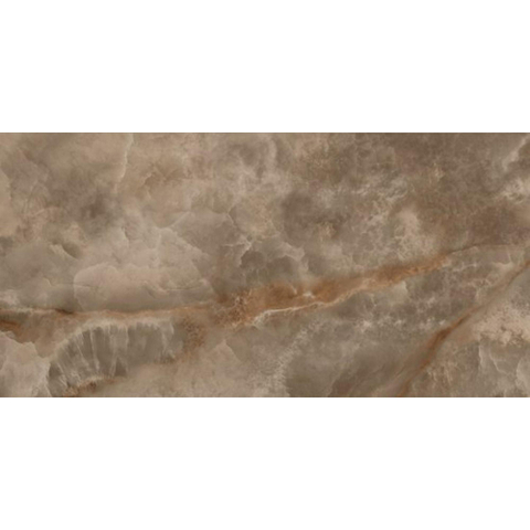 Ceralto Orionella vloer- en wandtegel - 60x120cm - 10.5mm - gerectificeerd - glans mocca pulido SW1598537