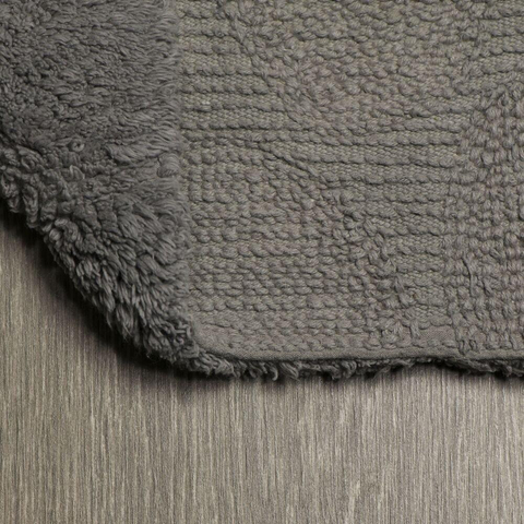 Sealskin Pebbles Badmat Katoen 60x90 cm Grijs SW23178
