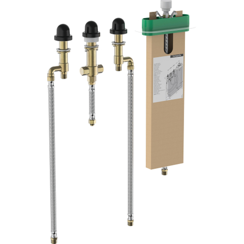 Hansgrohe VIVENIS Basisgarnituur - voor 4-gats badkraan - met sbox - messing (goud) SW651444