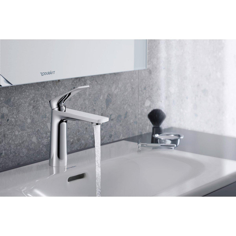 Duravit Tulum by starck Wastafelmengkraan - eengreeps - 50x180x165mm - hoogglans chroom SW772492