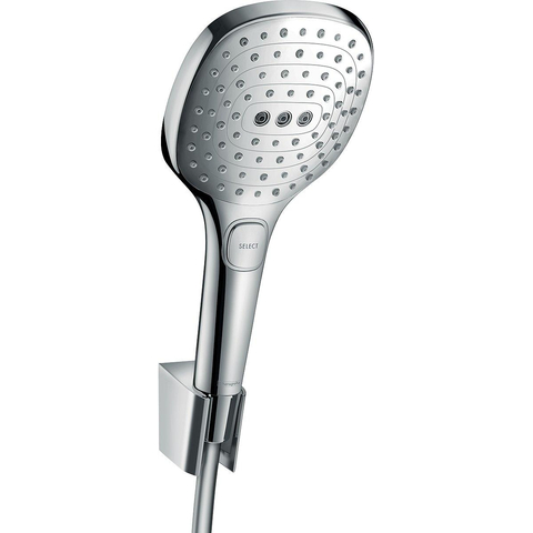 Hansgrohe Raindance Select E Badset - 120 - 3jet - met doucheslang - 125 cm - hoogglans chroom SW66582