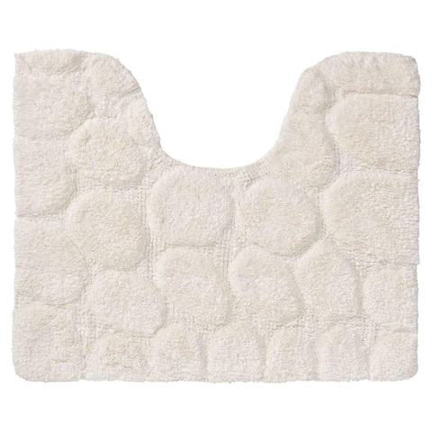 Sealskin Pebbles Toiletmat Katoen 50x60 cm Ivoor SW23179