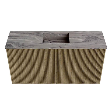 Mondiaz JOYA-DLUX 80cm toiletmeubel - kleur Dusk - Wastafel FAYE positie Midden Zonder kraangat kleur Sombra. SW1426135