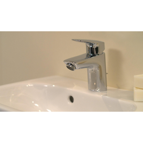 Hansgrohe Logis S wastafelkraan - 70 met waste - hoogglans chroom 0605637