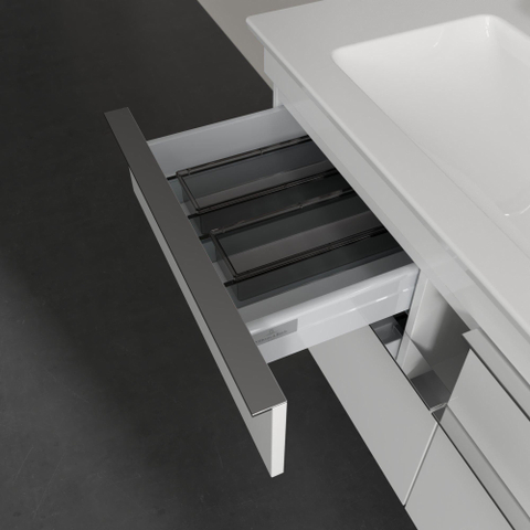 Villeroy & Boch venticello wastafelonderkast - 115.3x59cm 4x lade - glans wit GA42623