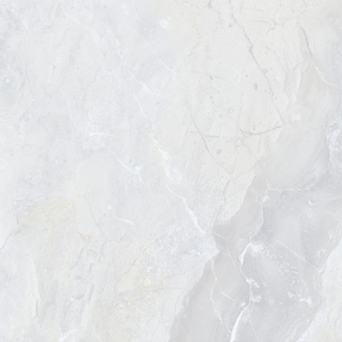 ÉCHANTILLON Terravito Ivello carreau mural et de sol - 60x60cm - Aspect pierre naturelle - White brillant (blanc) SW1221370
