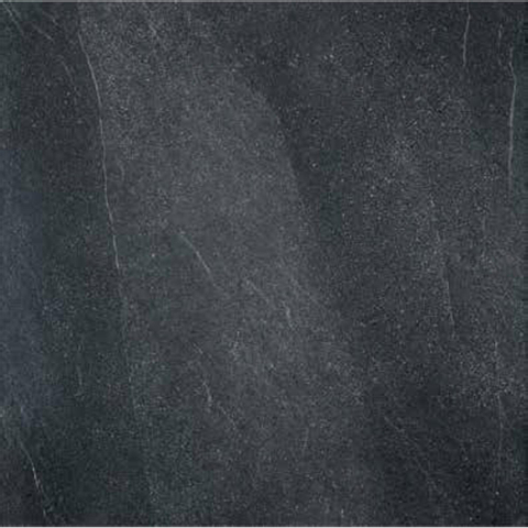 Kerabo Evolution carreau de sol et de mur 90x90cm rectifié aspect ardoise nero matt SW492771