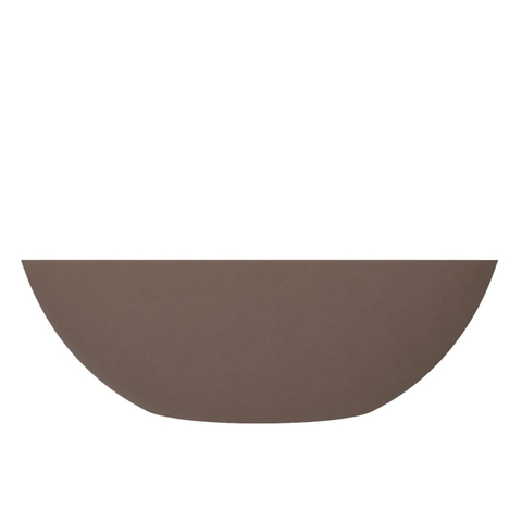Arcqua Prince Opbouw Waskom - ovaal - 49x34cm - mat mokka SW1584236