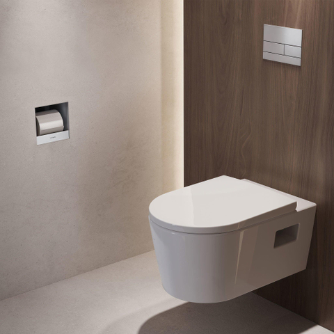 Hansgrohe XtraStoris Original Toiletrolhouder - 15x15x14cm - mat wit SW1590296