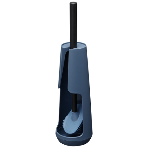 Tiger Tess Toiletborstelhouder vrijstaand met Swoop® borstel flexibel Blauw Zwart SW877678