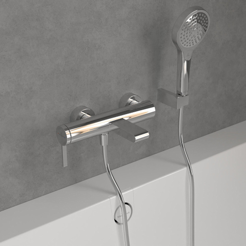 Villeroy & Boch Dawn 1 greeps badkraan - hoogglans chroom SW974023