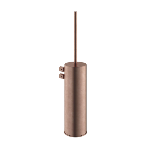 Hotbath Archie WC-borstelgarnituur - wandmodel - PVD - geborsteld koper SW798969