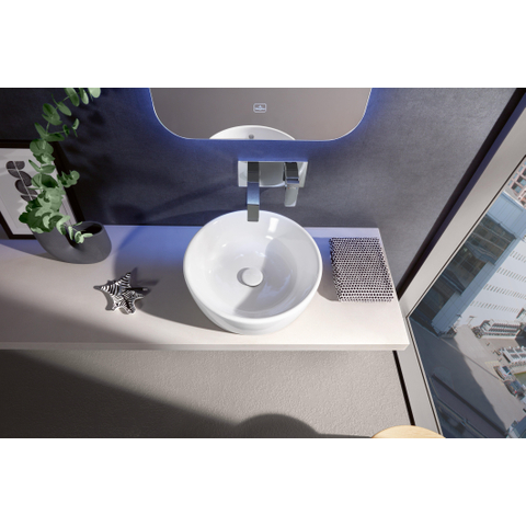 Villeroy & Boch Architectura opzetwastafel - 45x45cm - zonder kraangat - zonder overloop - White Alpine (glans wit) SW762338