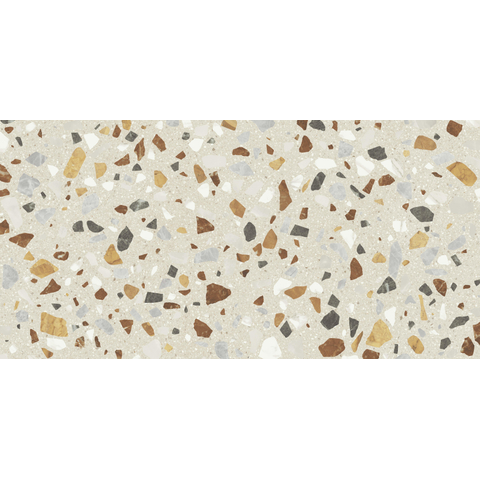 ÉCHANTILLON Terravito Hodoro Carreau mural et de sol céramique - 59.5x119cm - 10.0mm - rectifié - Beige SW1242311