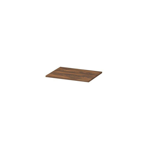 Ink topdeck 45 plaque de recouvrement 60x2x45cm pour armoire inférieure décor bois noyer SW207419