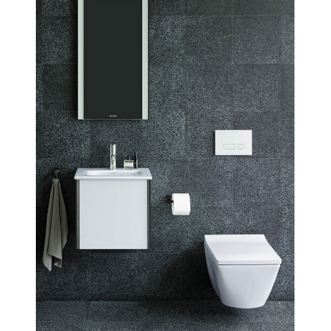 Duravit Starck T Handdoekhaak - rond - mat zwart SW297091