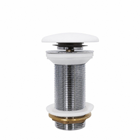 FugaFlow Eccelente Anta Verlengde Afvoerplug - solid surface - wit mat SW1587822