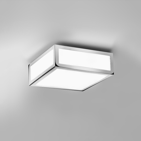Astro Mashiko 200 Plafondlamp 20x20x7.85cm IP44 fitting E27 chroom SW75616