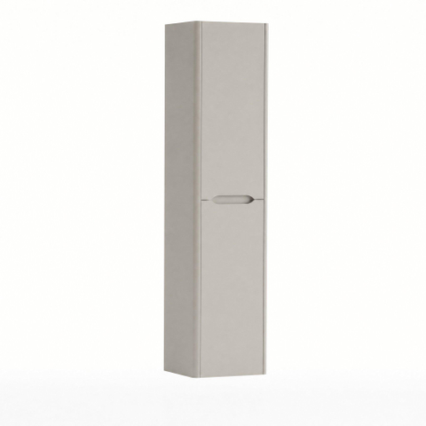 H&R badmeubelen Juice Hoge Kast - 40x35x170cm - met ronde hoeken - 2 deuren - linksdraaiend - beige mat SW875786