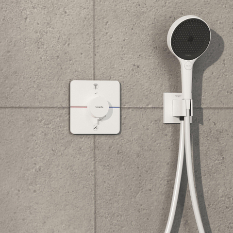 Hansgrohe Showerselect comfort q Thermostaat - inbouw - 2 functies - mat wit SW918089