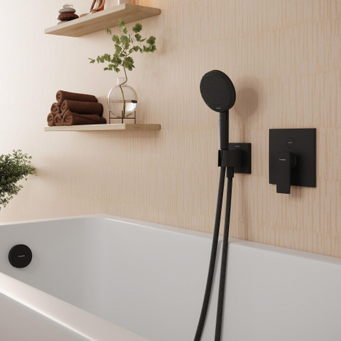 Hansgrohe Metropol inbouw badmengkraaniBox Universal 2 mat zwart SW1566678