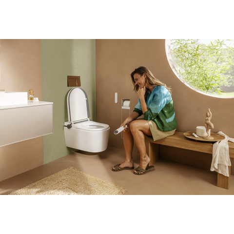 Hansgrohe iFrame Element E plaque de commande pour - double chasse - bronze brossé SW1388329