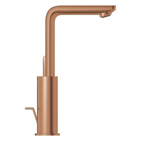 GROHE Lineare New wastafelkraan - l-size - met waste - geborsteld warm sunset (koper) SW1477592