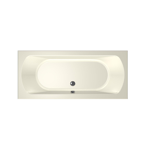 Xenz Lagoon Baignoire duo - 170x75x53 - bonde Centrale - acrylique - pergamon SW102939