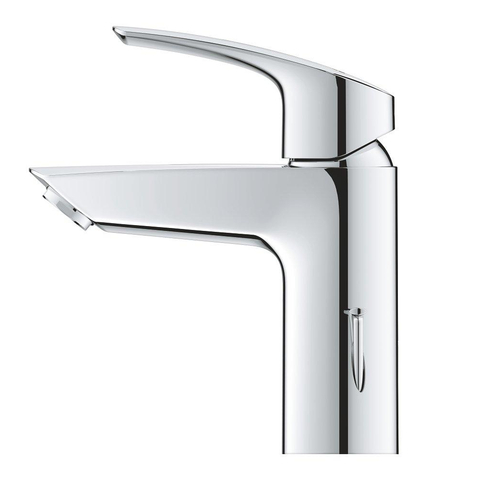 GROHE Eurosmart wastafelkraan - s-size - opbouw - voorsprong 16.9cm - met trekwaste - chroom SW646819