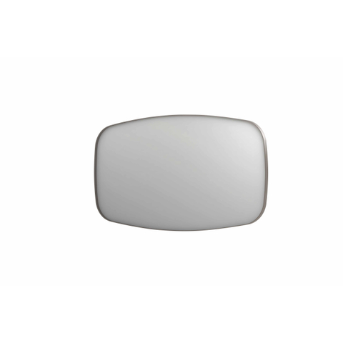 INK SP29 miroir - 140x4x80cm contour en cadre en acier - acier inoxydable brossé SW956000