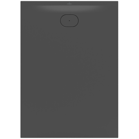 Villeroy & Boch Ecora douchebak - 140x100x3.5cm - afvoer korte zijde - anthracite (antraciet) SW1558954
