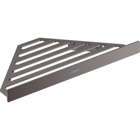 Hansgrohe AddStoris Q zeepkorf hoek - geborsteld zwart chroom (antraciet) SW651200