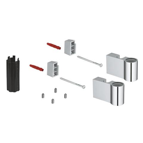 GROHE Support de barre de douche - 2 pièces - chrome SW96638