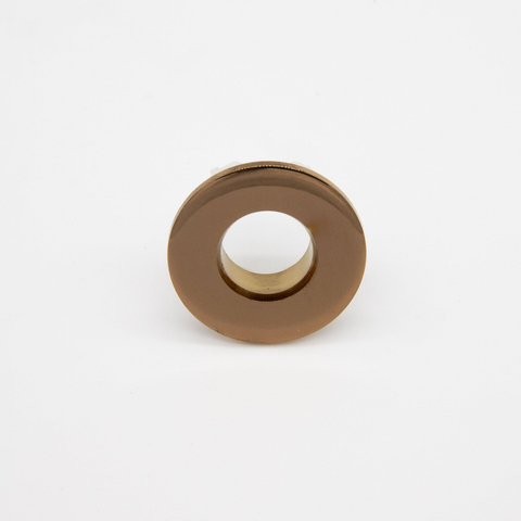 Fortifura Calvi luxe Bague de trop-plein - 3cm - adaptée aux lavabos - Cuivre brossé PVD (Cuivre) SW917803