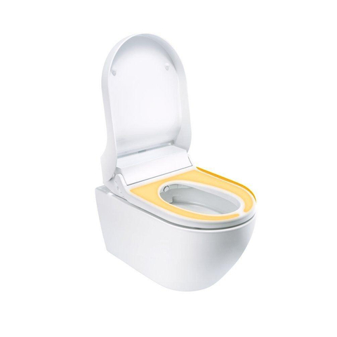 Geberit AquaClean Tuma Comfort Douchewc - spoelrandloos- wand - rimfree - glans wit SW87551