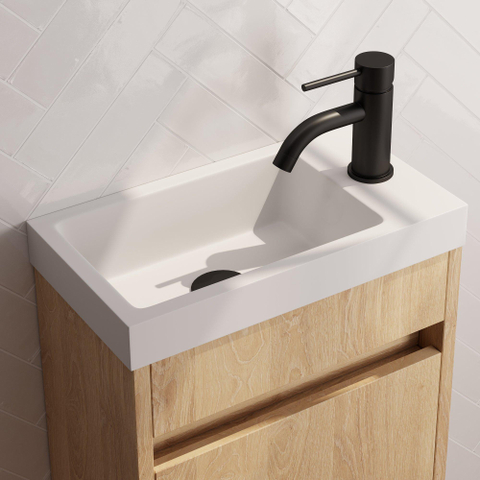 Brauer Black Edition Fonteinkraan opbouw - uitloop 11.5cm - mat zwart SW238158