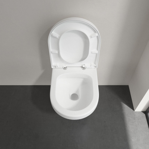 Villeroy & Boch Architectura Omnia architectura closetzitting - met deksel - softclose quickrelease - glans wit 1024393