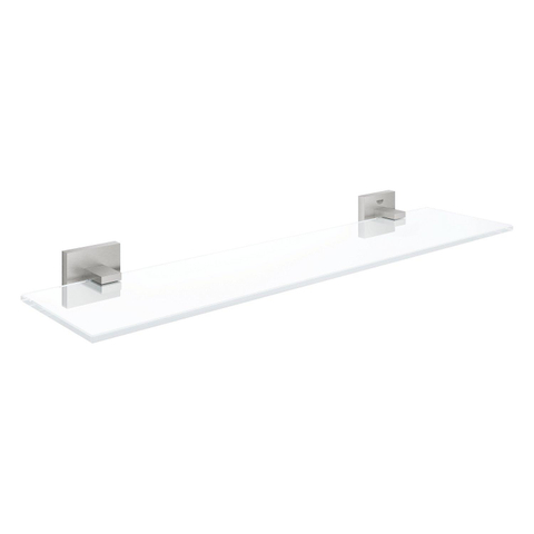 Grohe Start Cube Planchet - 53x14.6cm - glas - Supersteel (RVS) SW878335